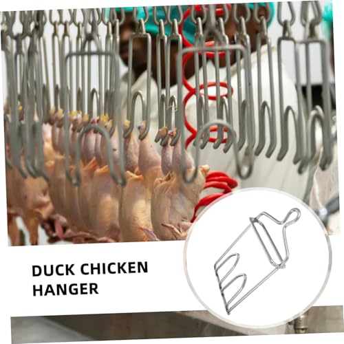 Gancho para carne de matadero con acabado profesional inoxidable 5