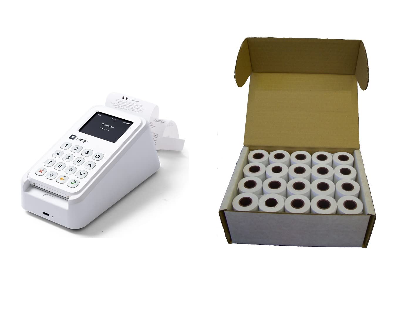 Credit Card Rolls for Sumup 3G Printer, Sum up, PDQ, Sumup Credit Card Terminal, Sumup 3G+, Sumup White