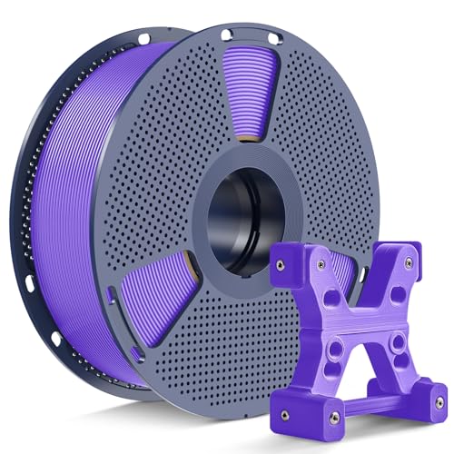 Image of PETG Filament 1.75mm, Ultra Tough, Heat Optimized, Odorless, 1kg(2.2lbs) SUNLU PETG 3D Printer Filament, Dimensional Accuracy + /- 0.02mm, Lavender Purple
