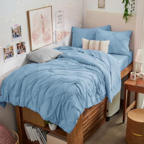 Image of BEDELITE Twin XL Comforter Set Cornflower Blue,Lightweight & Soft Comforter