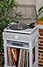 Andover Audio SpinDeck 2 Turntable for Vinyl Record Playback - Semi-Automatic, Beginner-Friendly with Rubber Isolation Feet, Tonearm & Cartridge Included, Pro-Ject & Spinbase Compatible - White