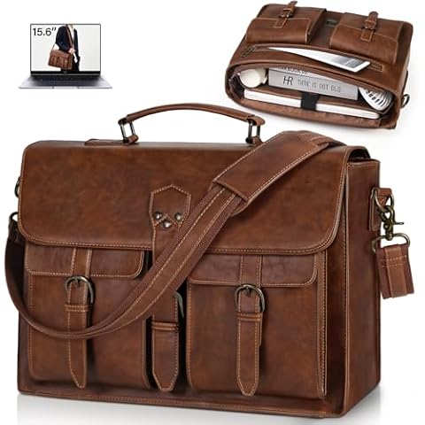 RAINSMORE Leather Messenger Bag Cover