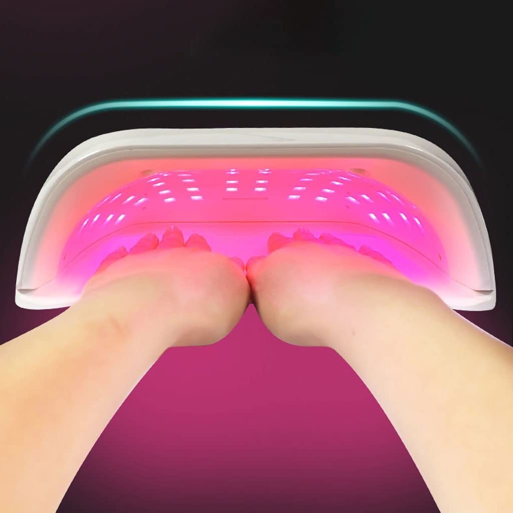 SYALEO Lampada Unghie Asciugatrice Lampada for Unghie Professionale for Unghie Strumenti for Unghie 96W Nail Dryer Gel Polish Light Nail Art Phototherapy Lampada Purtroso in rapido chiodo in Casa