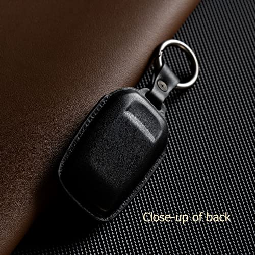 Image of for Toyota Key Fob Cover Leather car key case fits 2027 2026 2025 2024 Grand Highlander Camry Crown signia Highlander Venza Land cruiser accessories