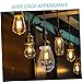 MAGICLULU 4sets 5pcs Metal Bulb Guard Clamp DIY Light Bulb Cage Cover Lamp Shade Holder Easy Install and Removal Industrial Style Protection for Home Lighting 5pcs*4
