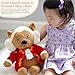 Vosego Amadeus Mozart Plush Bear – Plays 40 Mins of Classical Music, Educational & Soothing Interactive Teddy Bear for Babies & Toddlers, Perfect