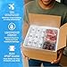 Dry Ice Packs for Shipping - Long Lasting ice Packs - 24+ Hour Freeze Power - BPA Free - 48 Pack Bulk 12 lb – Hielo Seco - Reusable Gel Bricks for Food