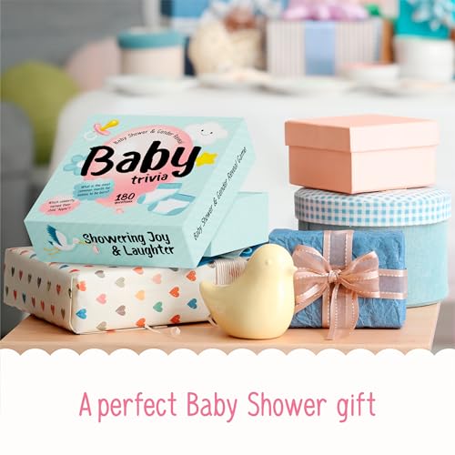 WELL BALANCED Baby Shower Trivia - 180 Fun & Hilarious Questions, Baby Shower Game for Girl or Boy & Gender Reveal Game | Unlimited Players, Ages 14+