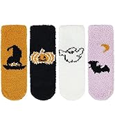 Zando Women Warm Super Soft Plush Slipper Sock Winter Fluffy Microfiber Crew Socks Casual Home Sl...