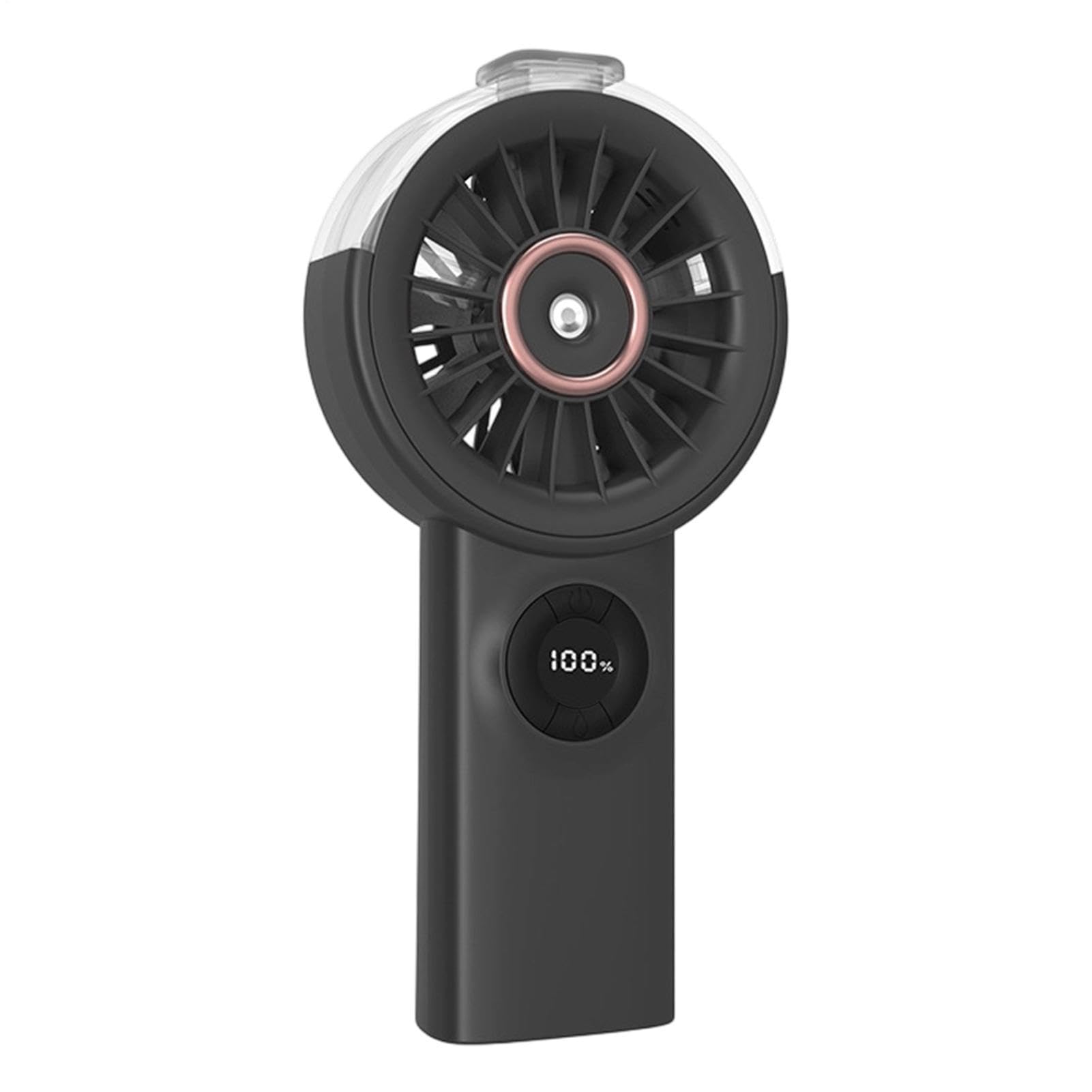 Ventilateur portable avec brume et 100 vitesses réglables pour l'été