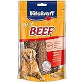 Lieferumfang: Vitakraft Pure BEEF, Pansenstreifen, Wiederverschließbarer Beutel