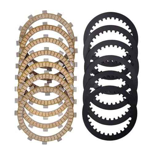 Kits de plaques en acier d'embrayage moto contre la surchauffe