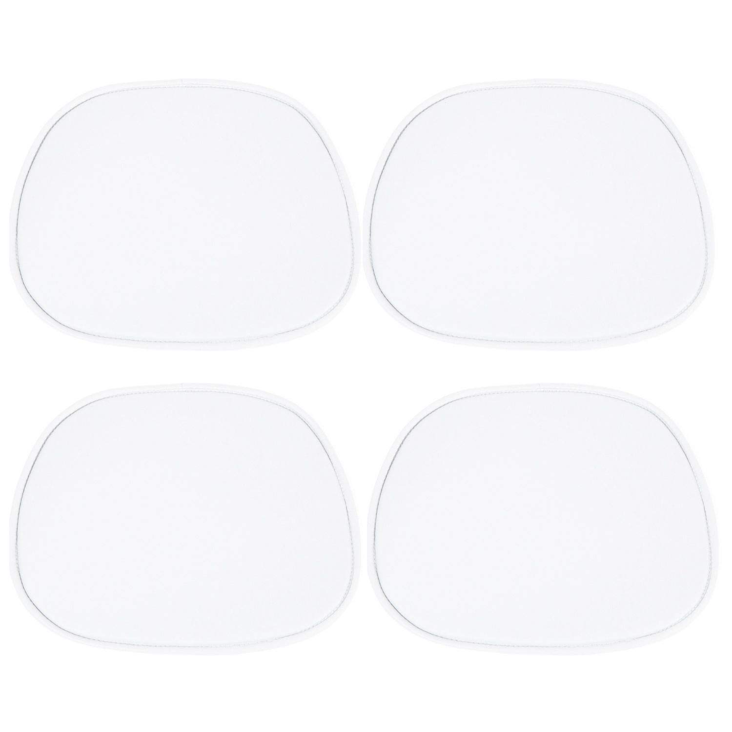 Woopi Lote de 4 Cojines para Silla Tower en Color Blanco.