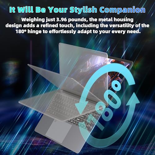 Image of 15.6 inch Business Laptop Core i5-8279U(4C /8T, Up to 4.10 GHz) 16GB 512GB NVMe SSD Win 11 Pro Backlit Keyboard Fingerprint Bluetooth for Student Work Gaming
