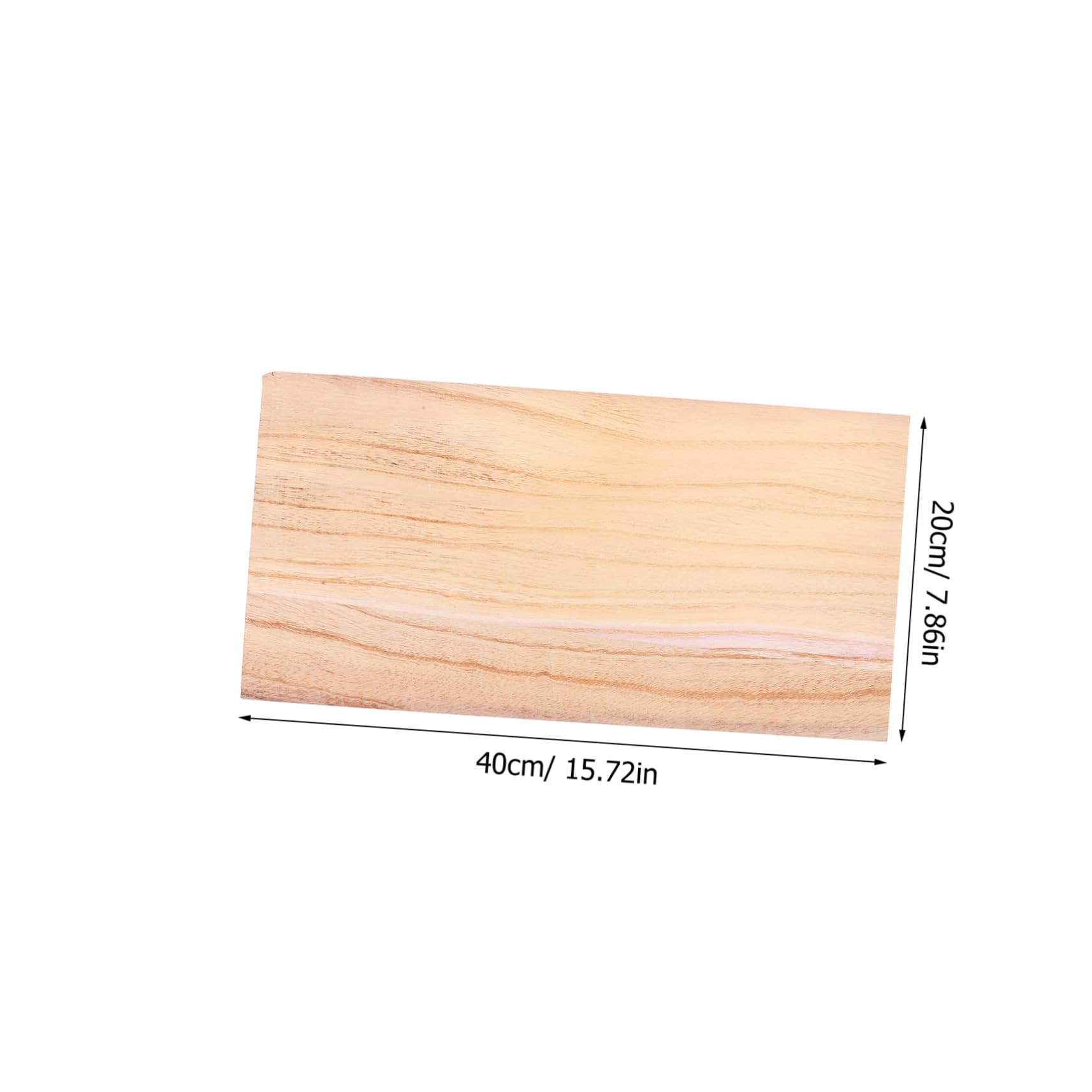 Mipcase Rectangular Solid Wood Board DIY Furniture Home Decor Shelving Unfinished Craft Material