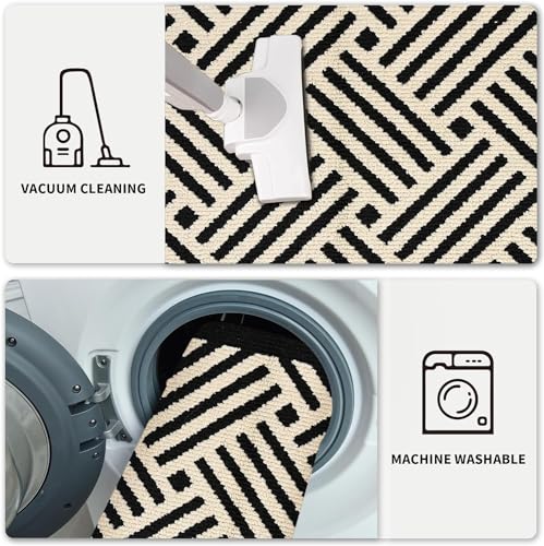 Senerma Paillasson Exterieur Entree 60 x 90 cm,Tapis Entree Interieur Lavable - Imperméable - Antidérapant - pour l'entrée, la Porte d'entrée, Le Patio, Le Couloir, Le Jardin – Image 6