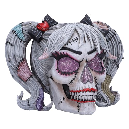 Nemesis Now Frankenstein Doll Skull, Drop Dead Gorgeous Pins and