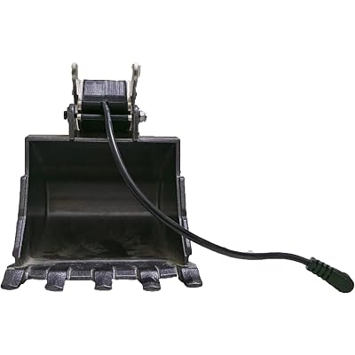 RC Car Bucket, Metal Remote Control Excavator Engineering Car Replacement Accessory Bucket for Huina 550/560/570/580/592/593/594