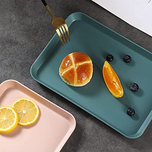 3 Pezzi Vassoio Rettangolare, Vassoio Plastica