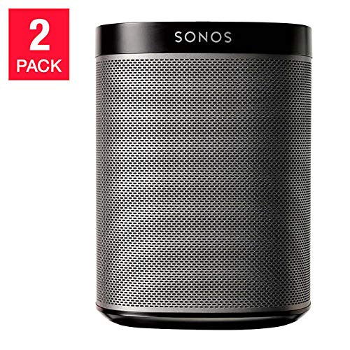 Sonos Play:1 Wi-Fi Speaker 2-Pack - Black