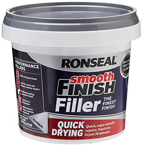 Ronseal 36553 Smooth Finish Filler Quick Drying 600g White