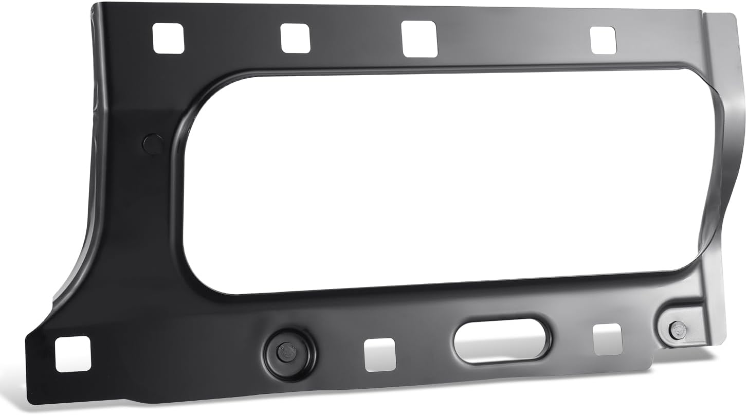 DNA MOTORING Headlight Bracket HeadLamp Mounting Bracket Panel Compatible with 88-89 Chevy GMC C/K 1500 K2500 K3500 w/quad sealed beam headlamps, Left Side, HLBK-0006-L, GM2508101, 16523455