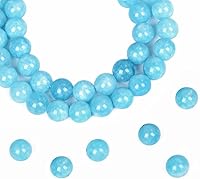 Vista 43 de AD Beads Cuentas sueltas redondas de piedras preciosas naturales de 381 mm para pulseras, collares, aretes, manualidades de joyería DIY