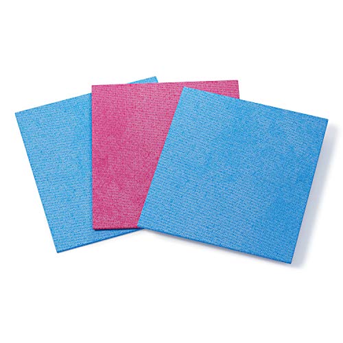 Flash Limp Pano Esponja 3 Peças Limpa Como Um Pano Absorve Como Esponja Flp6149