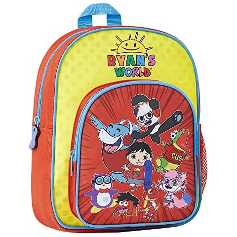 Ryan's World Kids Backpack, Boys School Bag, Ryans World Rucksack Official Merchandise, Childrens Original Gifts Cover