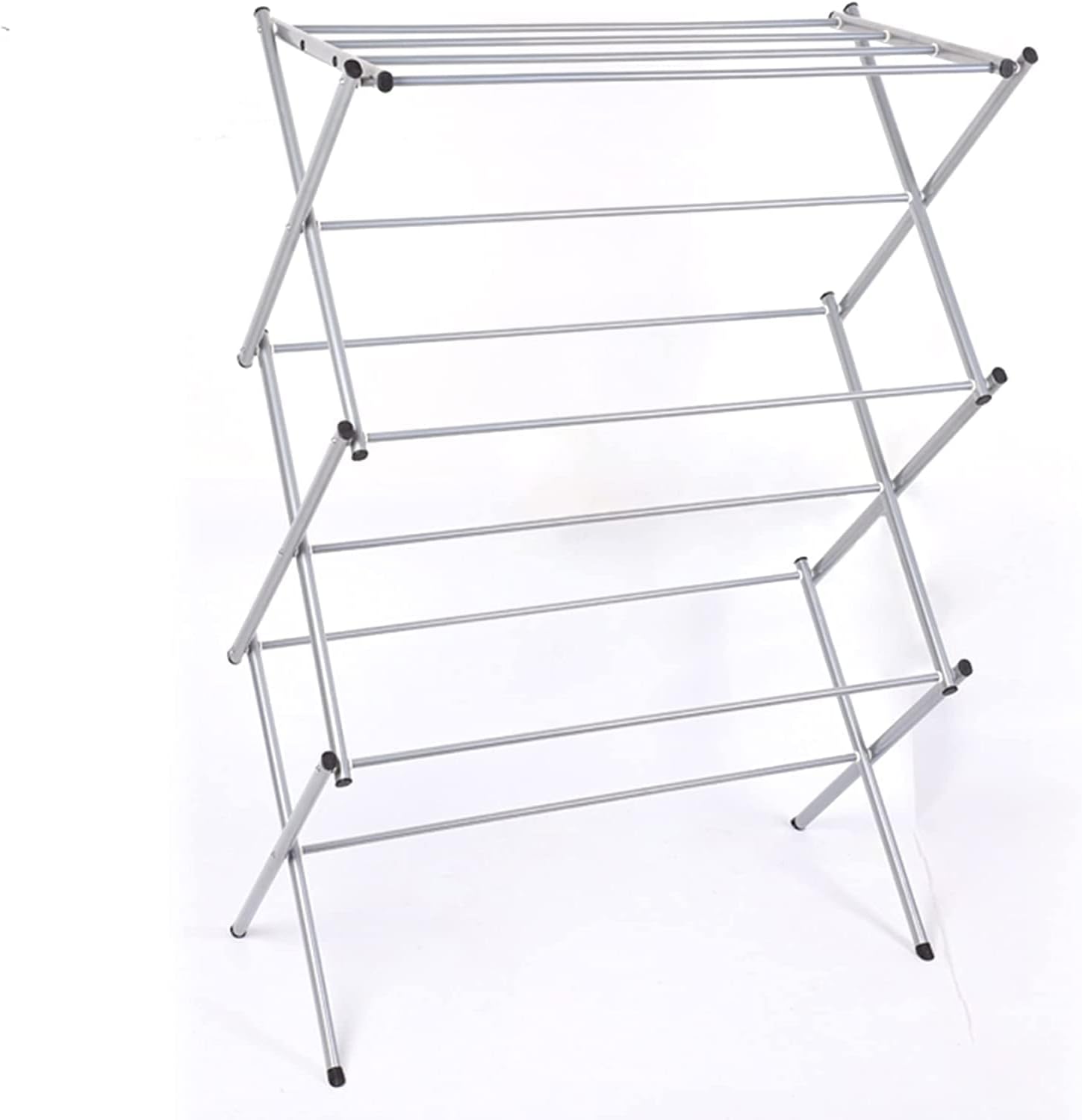 Lakeland Concertina Airer with Aluminium Rungs 6m of Drying Space Amazon.co.uk Home & Kitchen