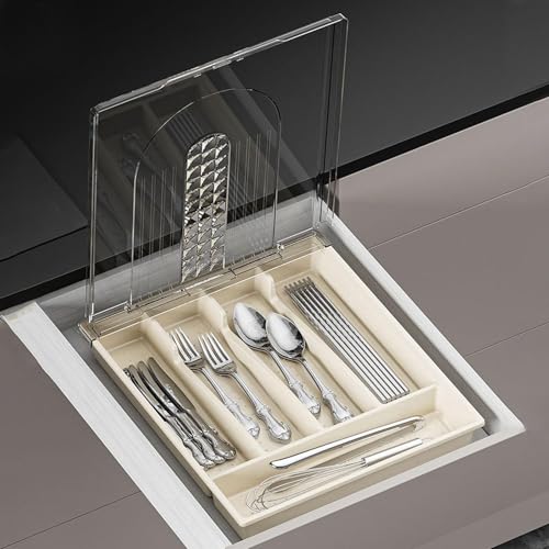 Porte-couverts pour comptoir avec couvercle idéal pour vos buffets - 4