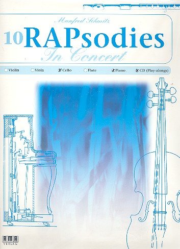 10 Rapsodies in concert (+CD) : für Violoncello und Klavier