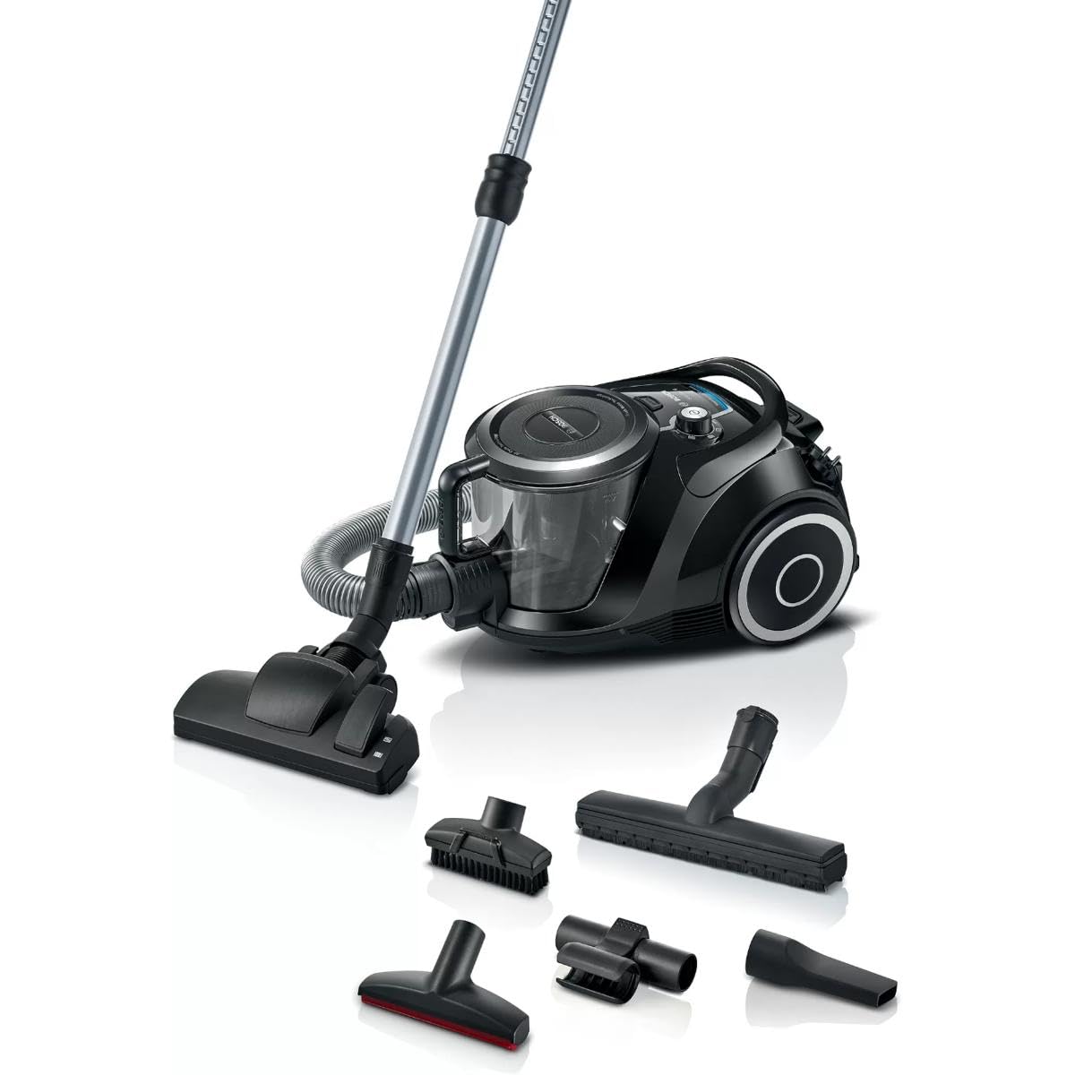 Bosch Serie 6 BGC41XSIL aspirapolvere a traino 2,4 L A cilindro Secco 700 W Senza sacchetto (Bosch BGC 41XSILA)