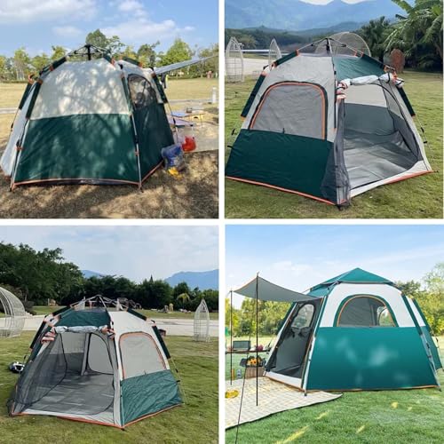 Carpa instantánea para camping 94x83x57 in para 5-8 personas miniatura 4