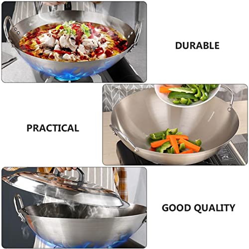 Wok Pan acero inoxidable DEPILA miniatura 3