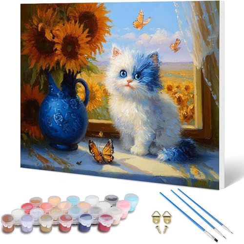 Paint by Numbers L G 40x30 cm, l h DIYG fW^G Ђ܂ io[yCg S҂Ƒl - KpΏ CeA Ǐ z[fR[V -hjw250103A