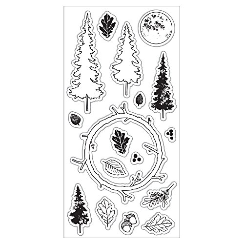 Fiskars Crafts 177290-1001 Enchanted Forest 4X8 Clear Stamp #TOP11