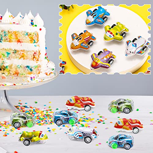 100 Pcs Pull Back Vehicles Bulk, Pull Back City Cars 50 Pcs Pull Back Tiny Cars 50 Pcs Pull Back Plane Toys For Car Party Favors Classroom Prizes Goodie Bags Fillers #TOP6