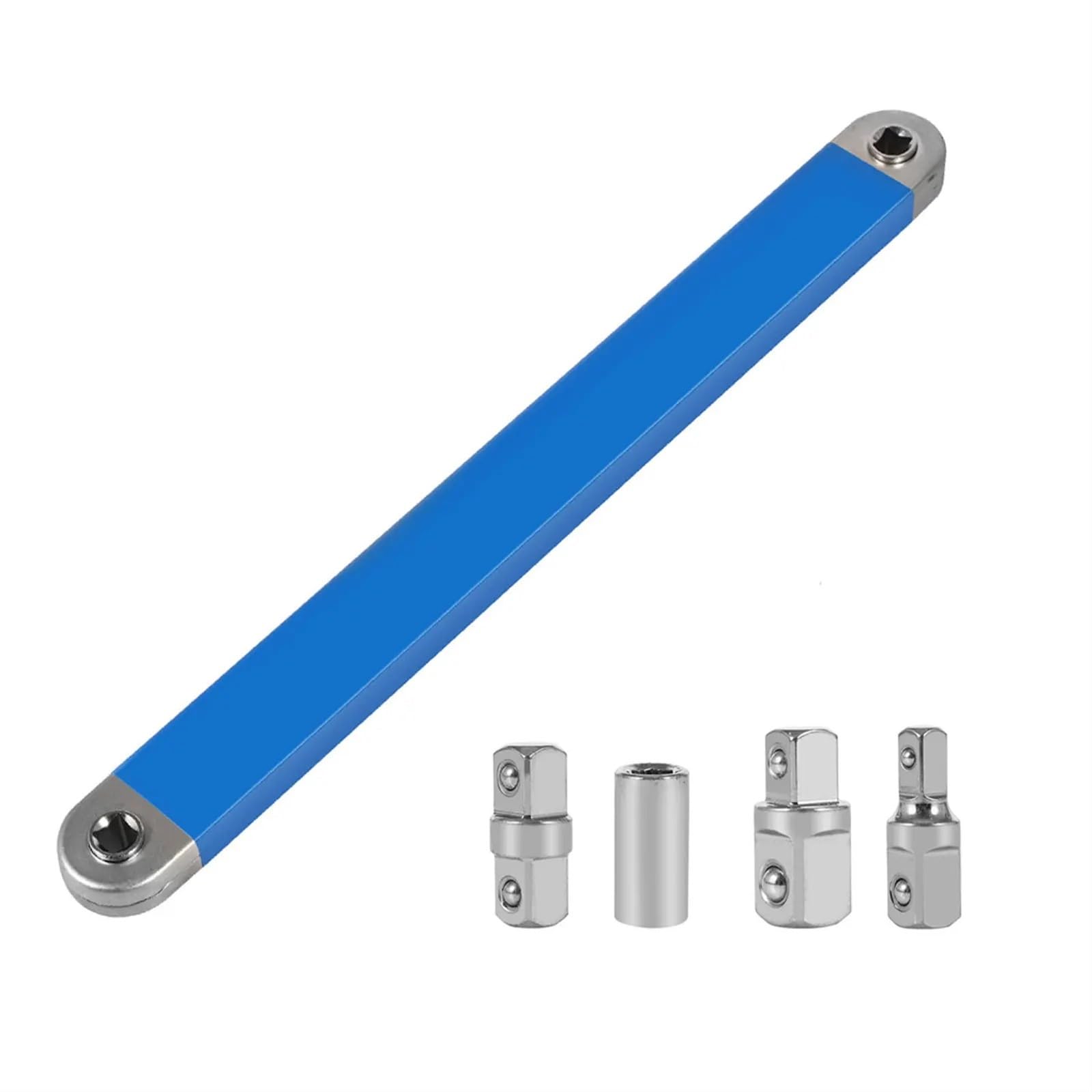 Ualxpao Blue Offset Wrench 39Cm Spanner Extension Wrench Set Offset Ratchet Extender For Tight Spaces For Automotive Repair