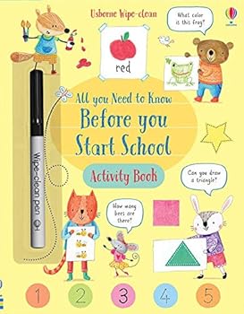 Paperback All You Need to Know Before You Start School Activity Book