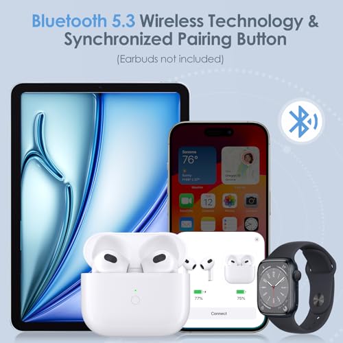 Image of Mellif Replacement Charging Case Compatible with AirPods 3rd,No Earbuds