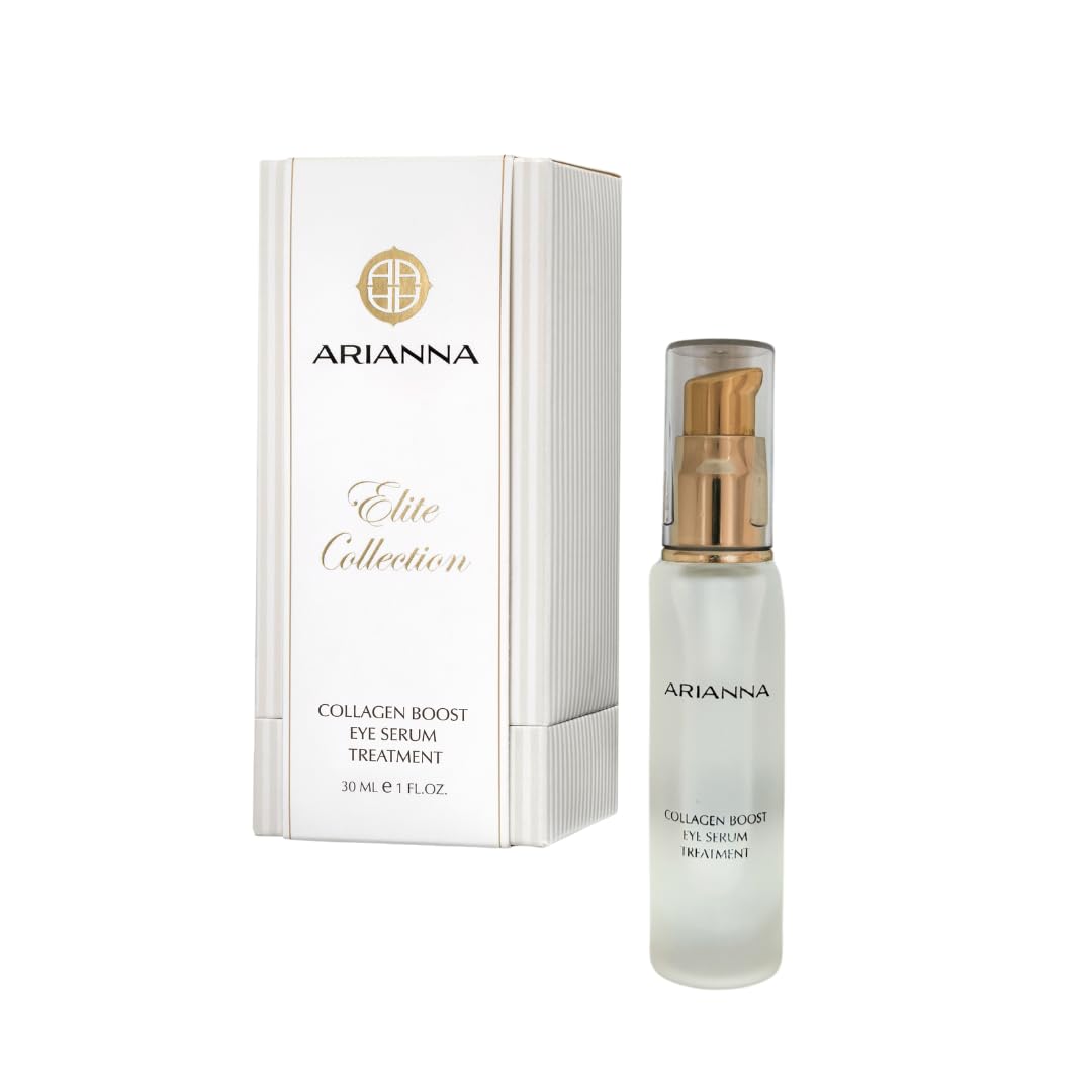 ARIANNA-SKINCARE Collagen Boost Anti-Aging Eye Serum Treatment Moisturizes and Improves Under Eye Puffiness and Dark Circles Serum Paraben Free