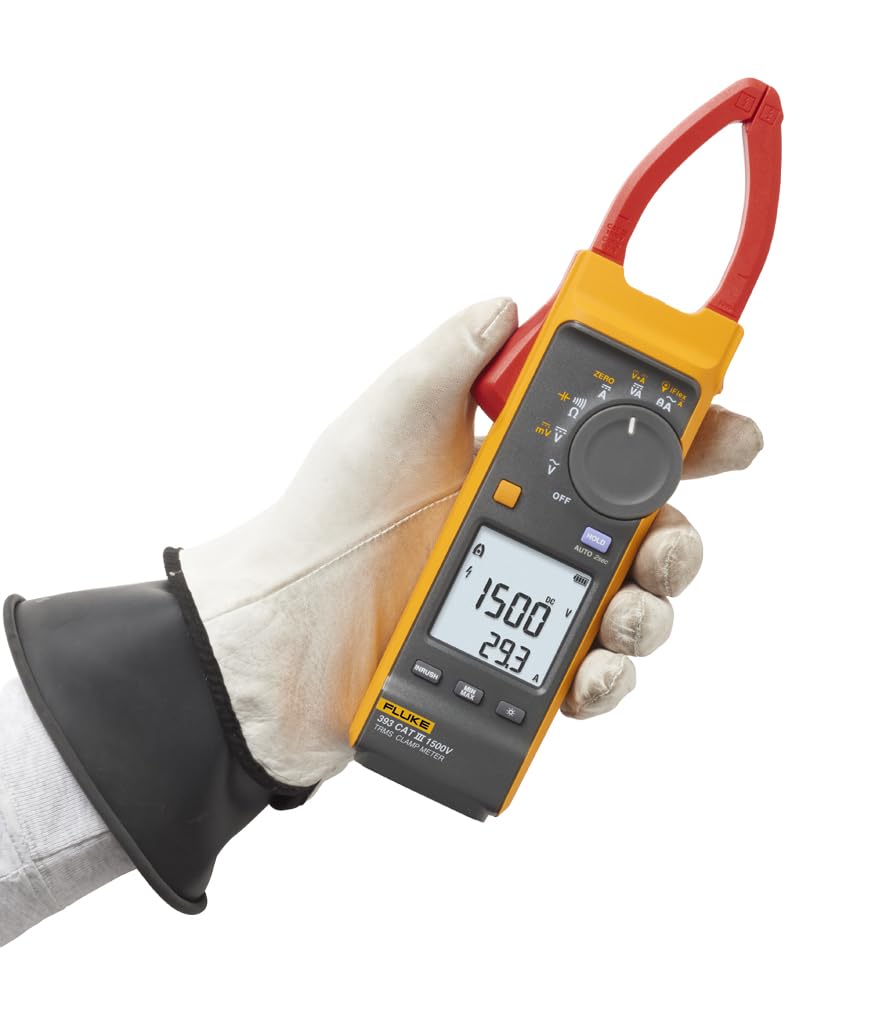 Fluke Pinza amperimétrica de verdadero valor eficaz con iFlex CAT III 1500 V 393 FC
