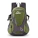 Cycling Hiking Backpack Sunhiker Water Resistant Travel Backpack Lightweight SMALL Daypack M0714 (Dark Green)