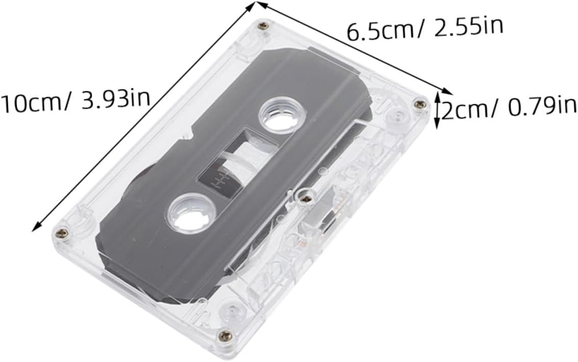 Gadpiparty 16pcs Recordable Blank Cassette Tapes Cassette Tapes Audio for Recording