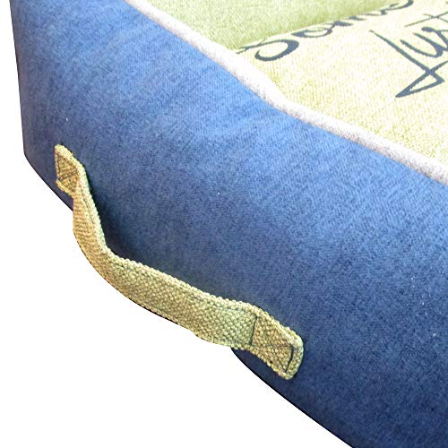 Croci C2178107 Cuccetta Rettangolare Imbottita per...