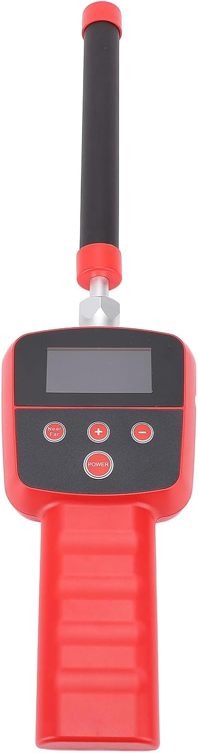 EVGATSAUTO 512Hz Underground Pipe Locator Water Portable LED Display Pipeline Inspection Detector for Blocking Clogging with Built-in Sensing Coil Handheld