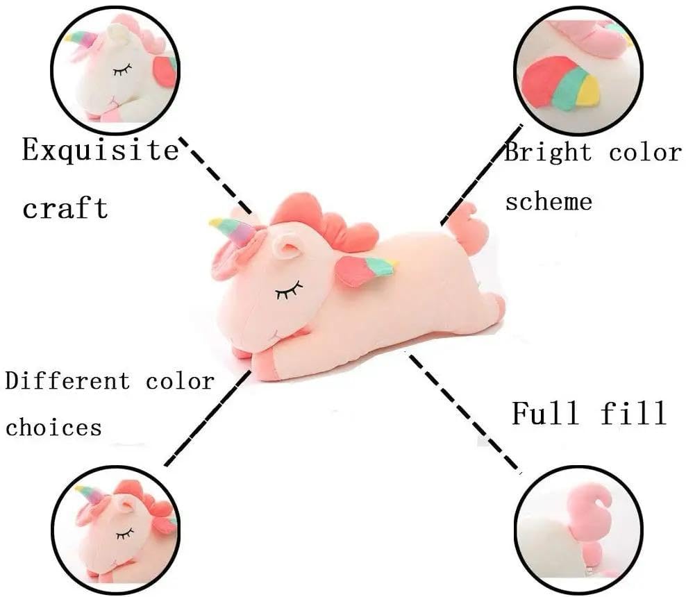Image of SCOOBA Baby Unicorn Soft Toy (Lying Unicorn)