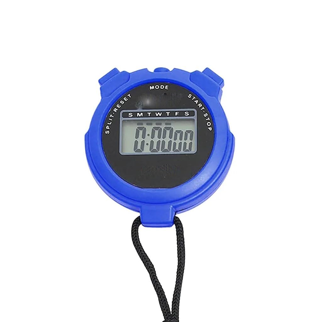 JFDBGU Cronometro Sportivo Portatile Portatile Display Digitale Contatore Timer Fitness for cronografo cronometro Sportivo(3-Pack)
