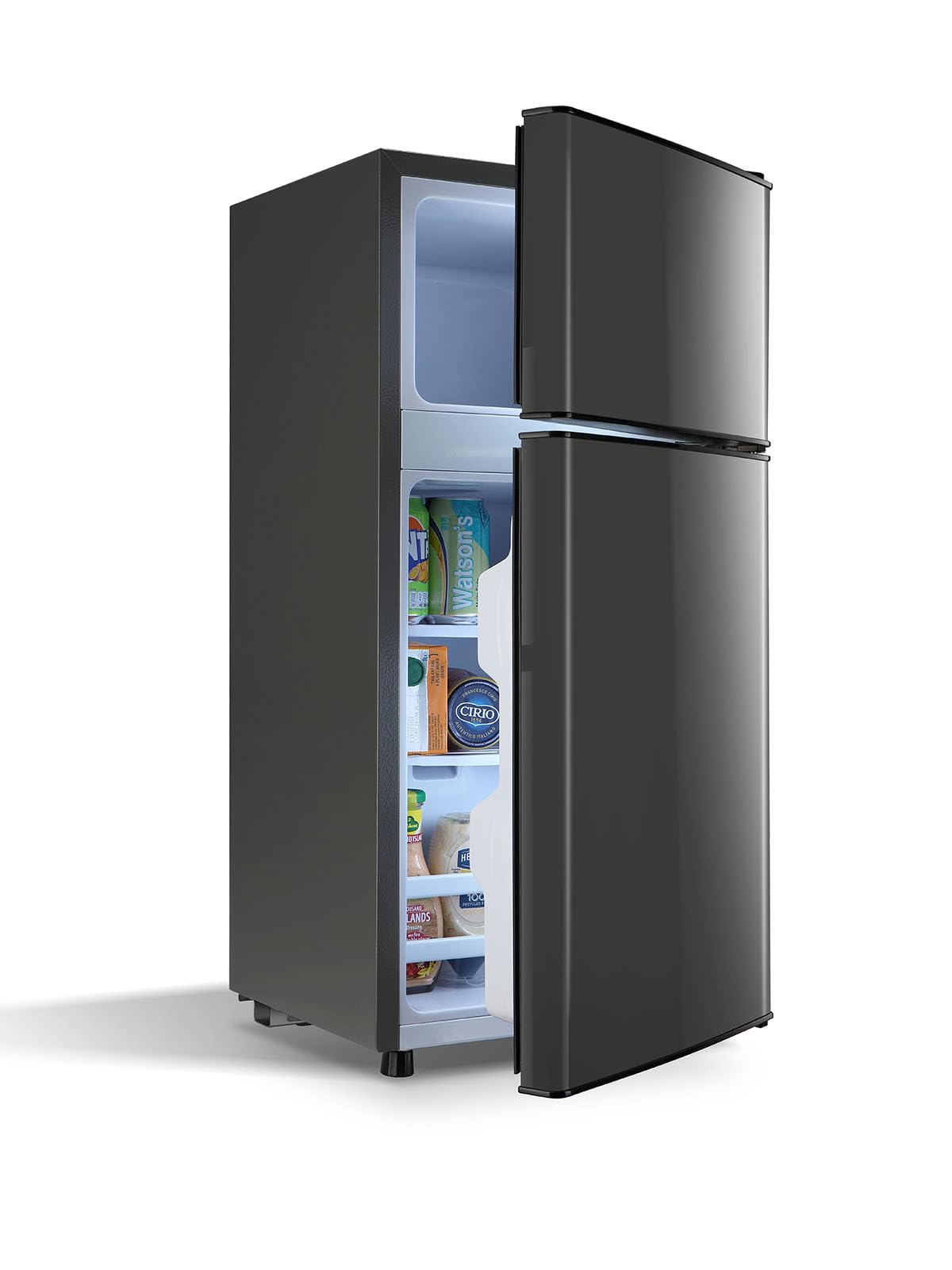 DEMULLER 2.4 Cu.Ft Mini Fridge Dark Gary